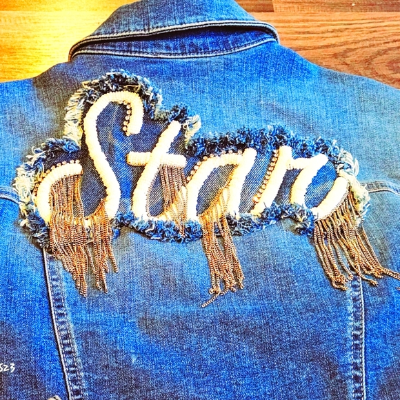 Designer Denim Jacket - Picture 10 of 11